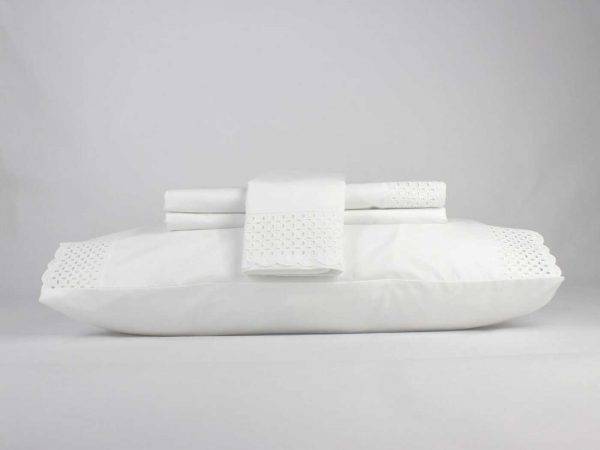 Jogo de Cama - Percal Bordado