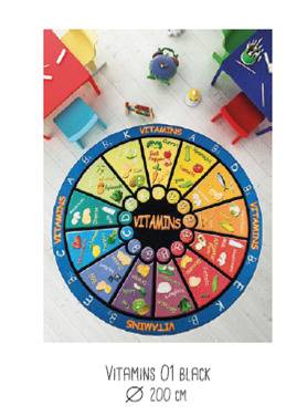 Tapete Infantil  Vitamins